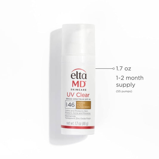 EltaMD UV Clear Tinted Broad-Spectrum SPF 46 – 48g