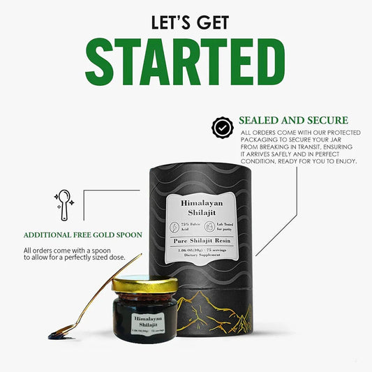 Organic Himalayan Shilajit Resin (30g) | Natural Daily Wellness Support